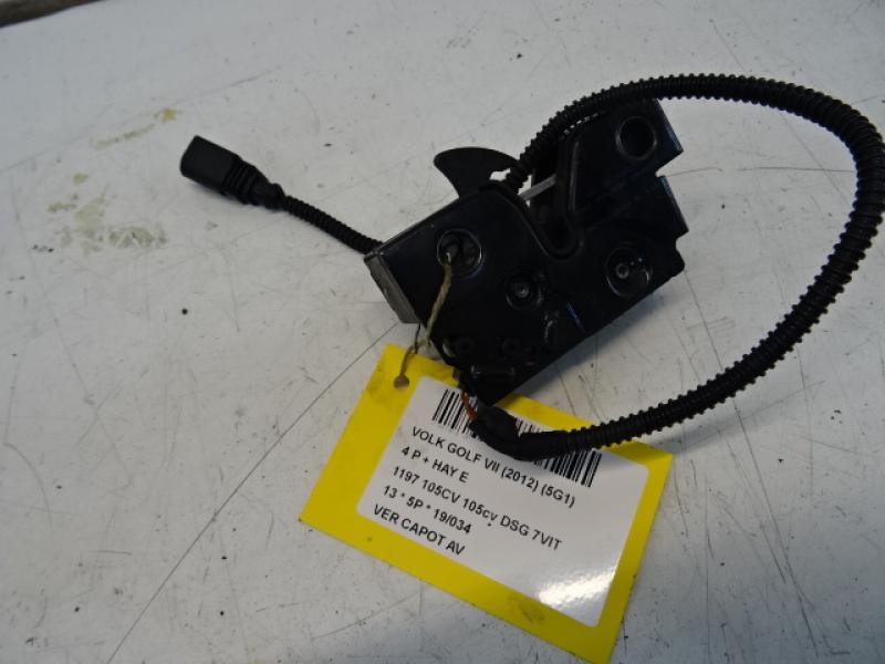 VERGRENDELING MOTORKAP Vw GOLF VII 11/12 - 17