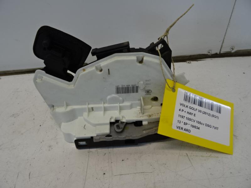 VERGRENDELING ACHTER RECHTS Vw GOLF VII 11/12 - 17