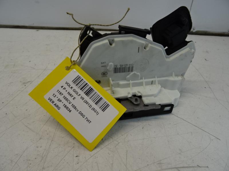VERGRENDELING ACHTER LINKS Vw GOLF VII 11/12 - 17