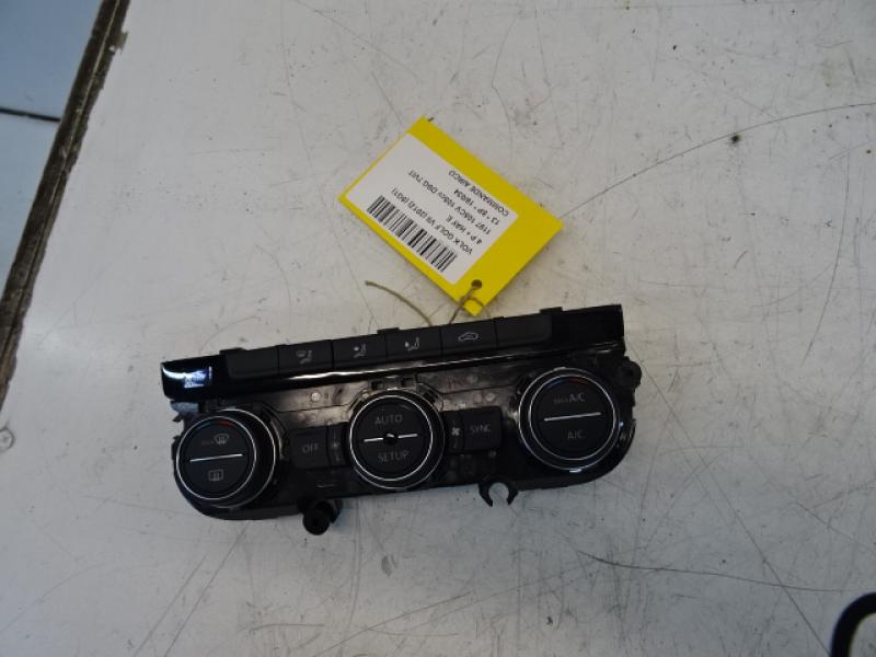 COMMANDE D'AIRCO Vw GOLF VII 11/12 - 17