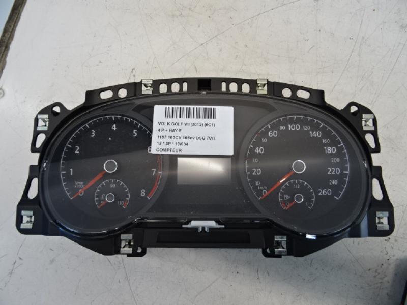KM TACHO-KOMBIINSTRUMENT Vw GOLF VII 11/12 - 17