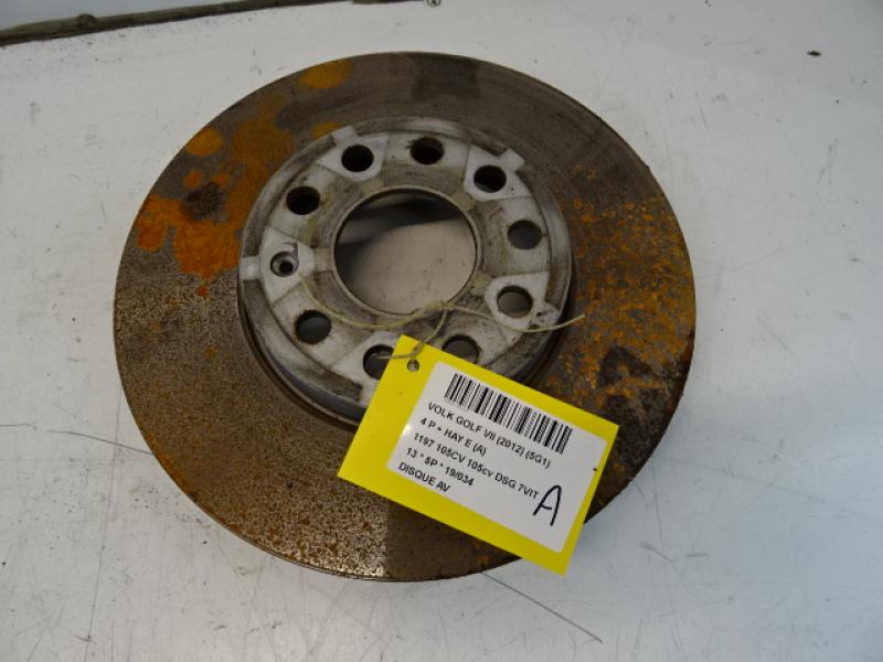 BREMSSCHEIBE VORNE Vw GOLF VII 11/12 - 17