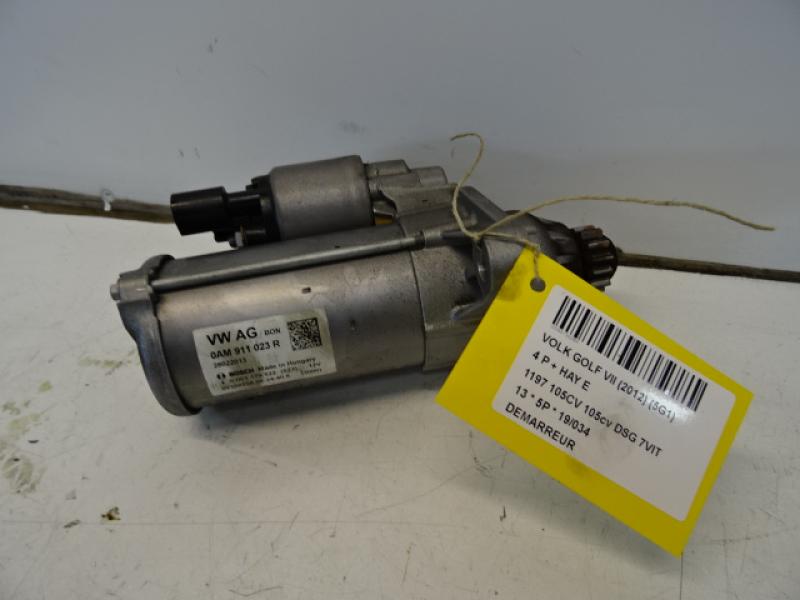 STARTMOTOR Vw GOLF VII 11/12 - 17