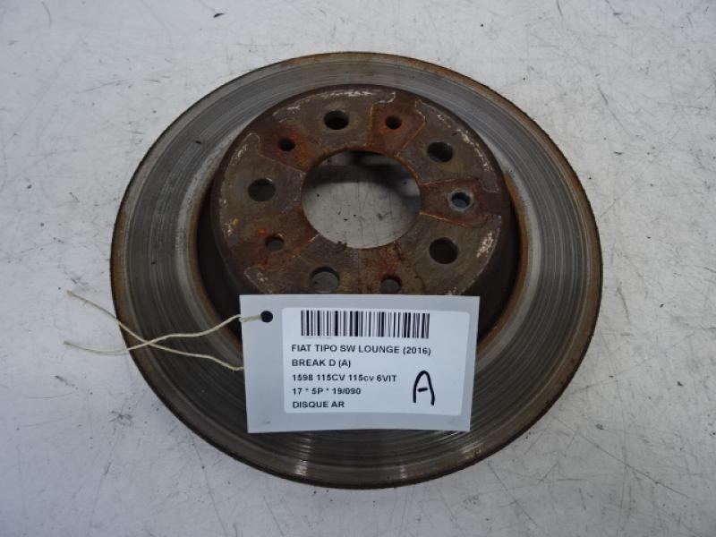 DISQUE ARRIERE Fiat TIPO 10/15 > 20