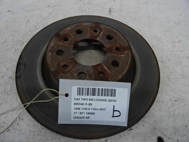 DISQUE ARRIERE Fiat TIPO 10/15 > 20