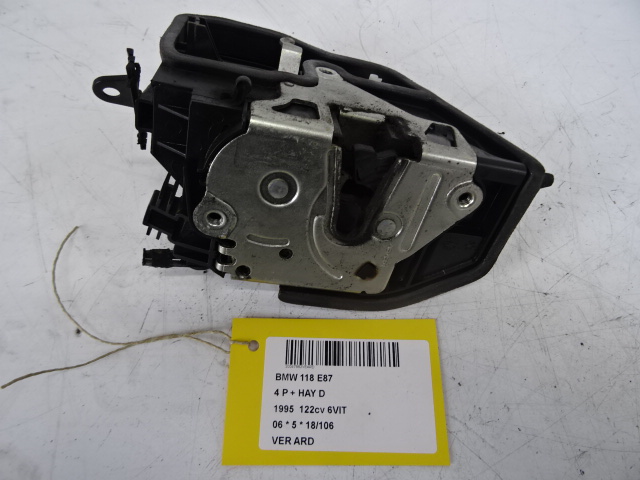 VERGRENDELING ACHTER RECHTS Bmw 1 E87 9/04 - 4/07