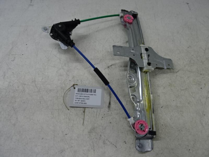 REAR RIGHT WINDOW DOOR MECHANISM Peugeot 208 8/15 - 20