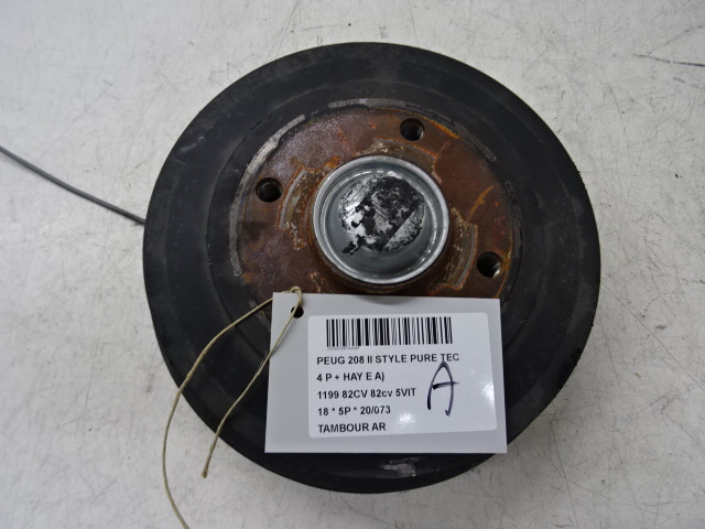 REMTROMMEL ACHTER Peugeot 208 8/15 - 20