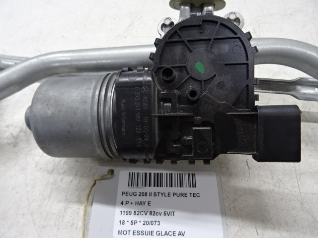 MOTOR RUITENWISSERS VOOR Peugeot 208 8/15 - 20