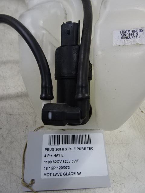 MOTOR RUITENWASSERS VOOR Peugeot 208 8/15 - 20