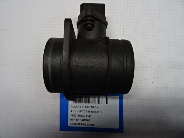 DEBIMETRE D&#039;AIR Audi A3 7/03 - 7/08