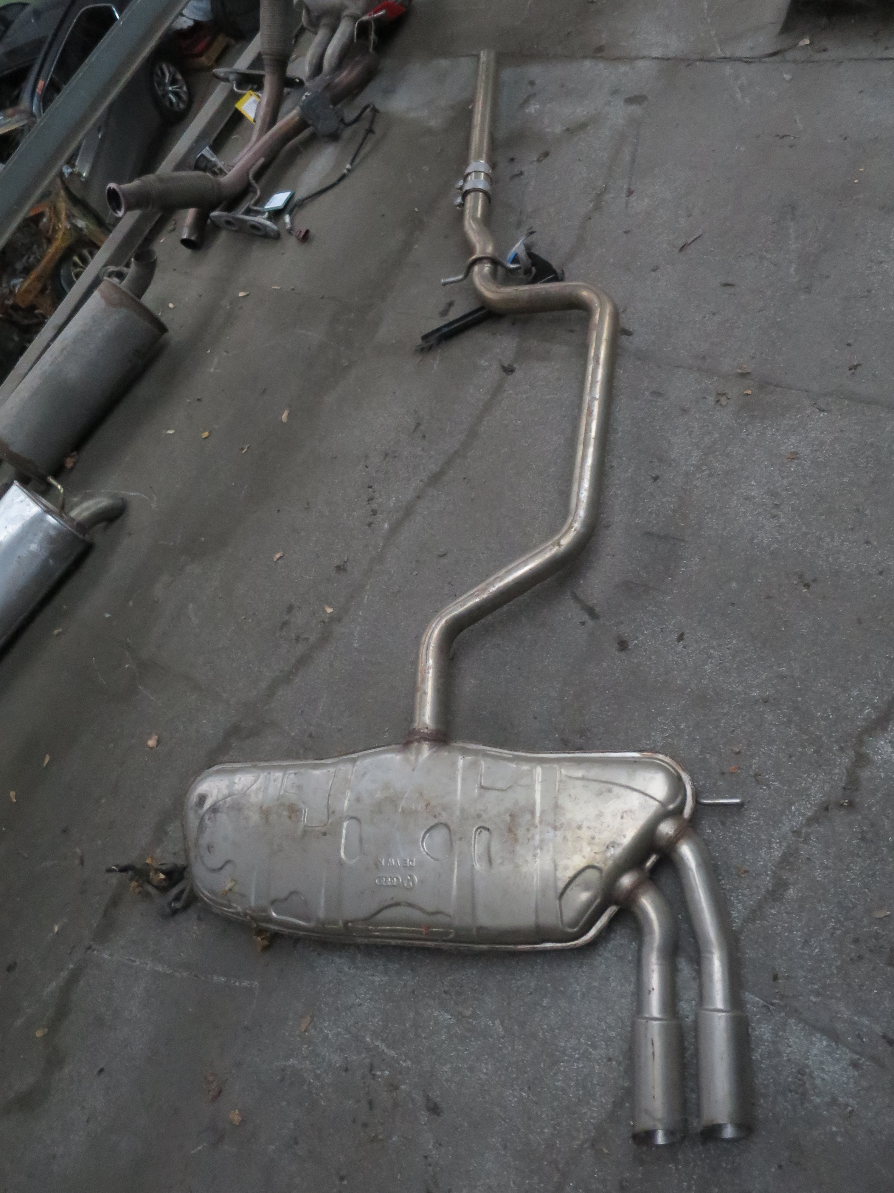 ECHAPPEMENT ARRIERE Audi A3 7/03 - 7/08