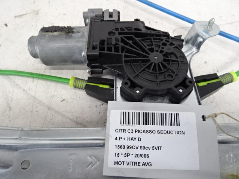 MOTOR RUITMECHANISME VOOR LINKS Citroen C3 PICASSO 09+