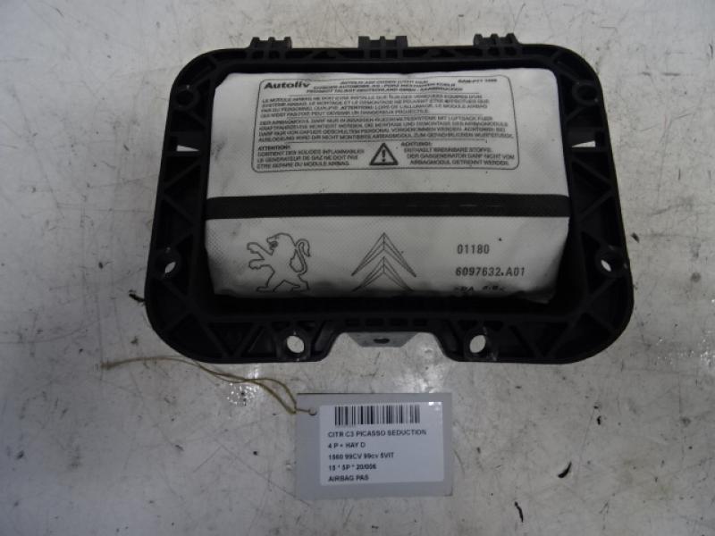 AIRBAG PASSAGIER Citroen C3 PICASSO 09+
