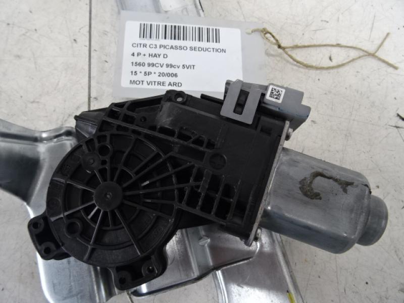 MOTOR RUITMECHANISME ACHTER RECHTS Citroen C3 PICASSO 09+
