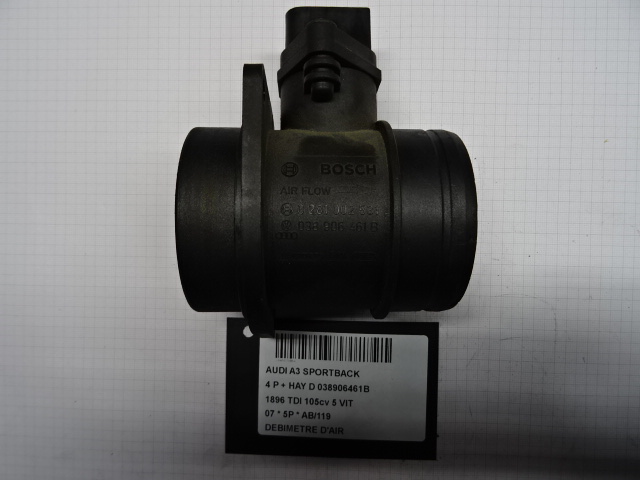 LUCHTHOEVEELHEIDSMETER Audi A3 7/03 - 7/08