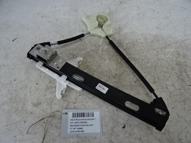 REAR RIGHT WINDOW DOOR MECHANISM Vw POLO (AW/BZ) 10/17 - 9/21
