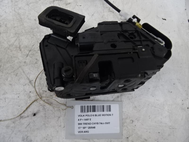 VERGRENDELING ACHTER LINKS Vw POLO (AW/BZ) 10/17 - 9/21