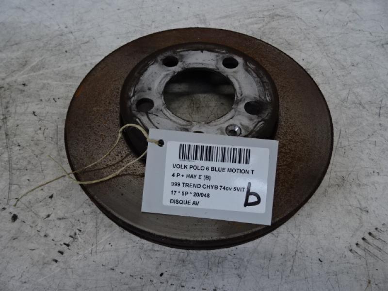 FRONT BRAKE DISC Vw POLO (AW/BZ) 10/17 - 9/21