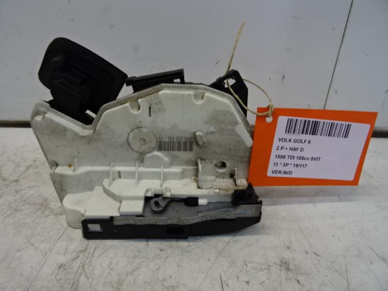 VERGRENDELING VOOR RECHTS Vw GOLF VI 11/08 - 13
