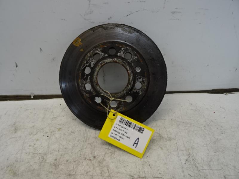 DISQUE ARRIERE Vw GOLF VI 11/08 - 13