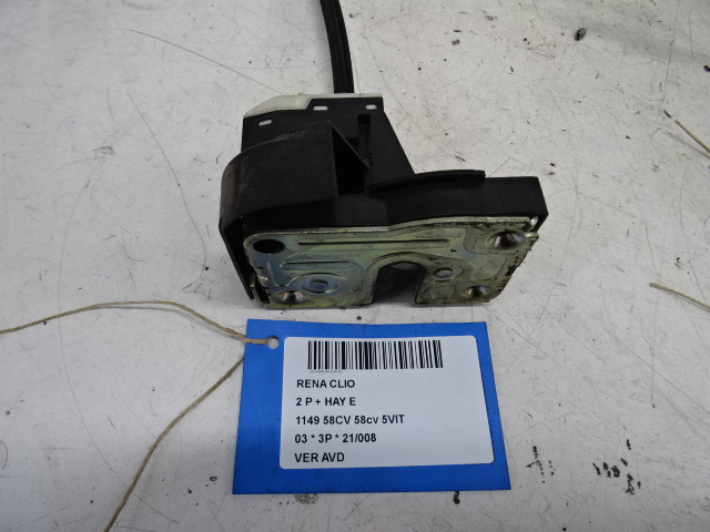 VERGRENDELING VOOR RECHTS Renault CLIO II 4/98 - 09/05