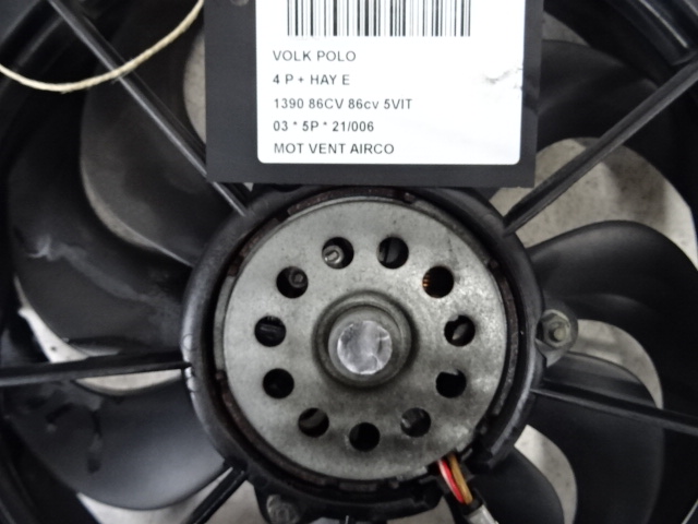 AIRCO VENTILATORMOTOR Vw POLO (9N) 2/02 - 4/05