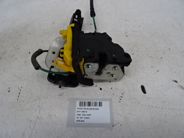 VERGRENDELING VOOR LINKS Hyundai I30 3/15 - 17