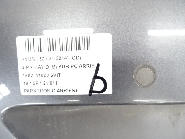 PARKTRONIC ARRIERE Hyundai I30 3/15 - 17
