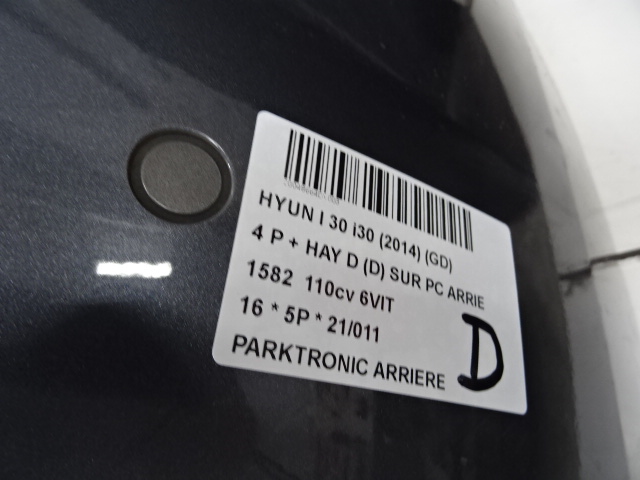 PARKTRONIC ARRIERE Hyundai I30 3/15 - 17