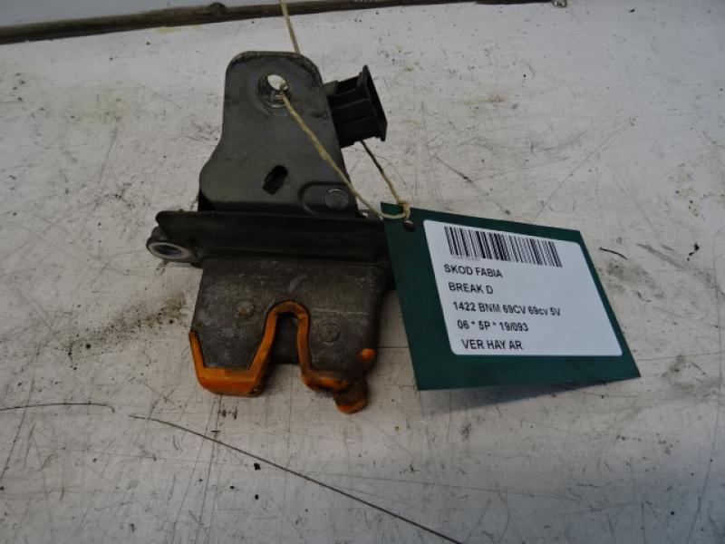 CENTRALE VERGRENDELING ACHTERKLEP Skoda FABIA (6Y) FACELIFT 9/04 - 07