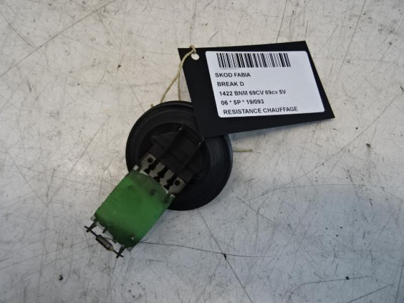 HEIZUNG WIDERSTAND Skoda FABIA (6Y) FACELIFT 9/04 - 07