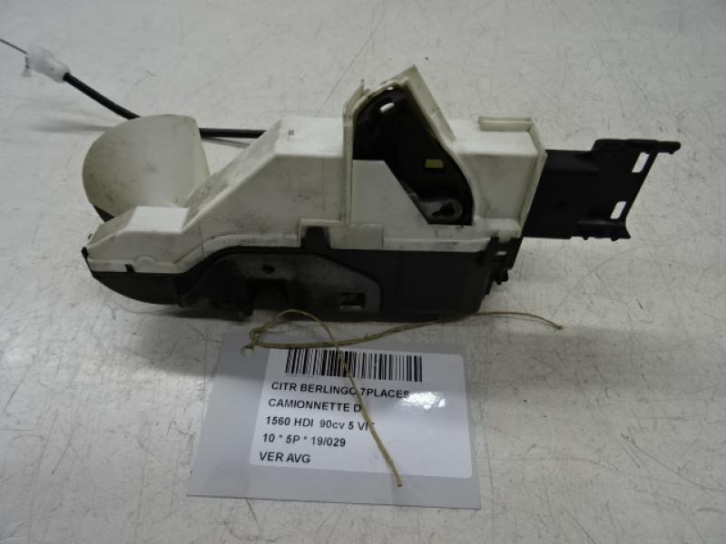 VERROUILLAGE DE PORTE AVANT GAUCHE Citroen BERLINGO 08 - 18
