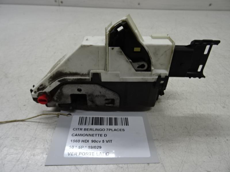 VERGRENDELING SCHUIFDEUR LINKS Citroen BERLINGO 08 - 18