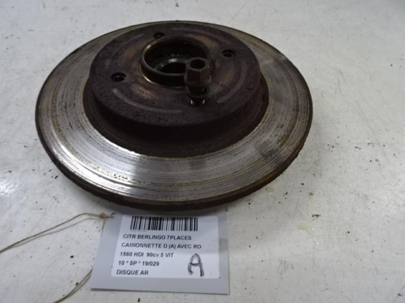 DISQUE ARRIERE Citroen BERLINGO 08 - 18