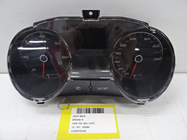 COMPTEUR Seat IBIZA MK4 (6J) 4/12 - 7/2015