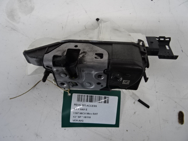 VERGRENDELING VOOR LINKS Peugeot 308 (1) 9/07 - 14