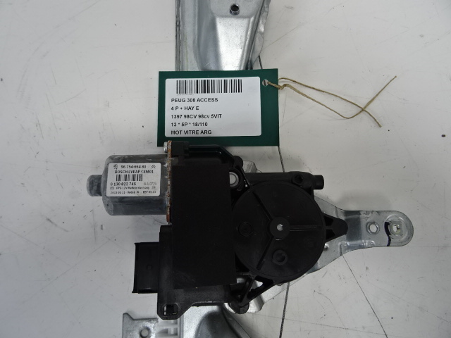 MOTOR RUITMECHANISME ACHTER LINKS Peugeot 308 (1) 9/07 - 14