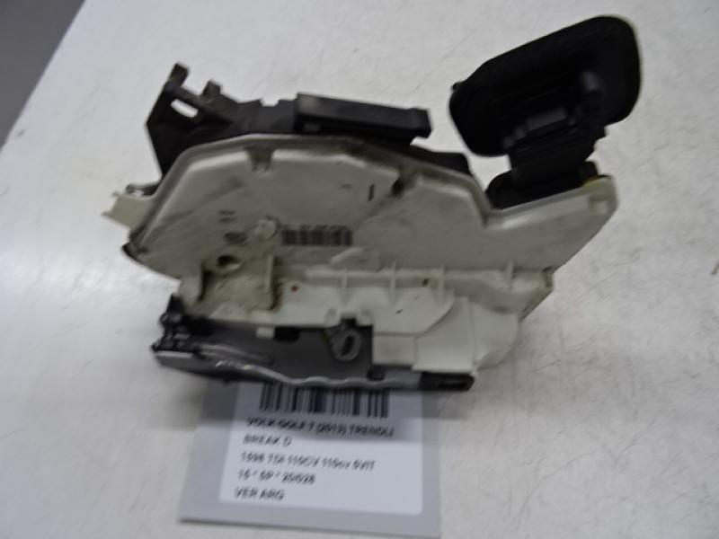 VERROUILLAGE DE PORTE ARRIERE GAUCHE Vw GOLF VII 11/12 - 17