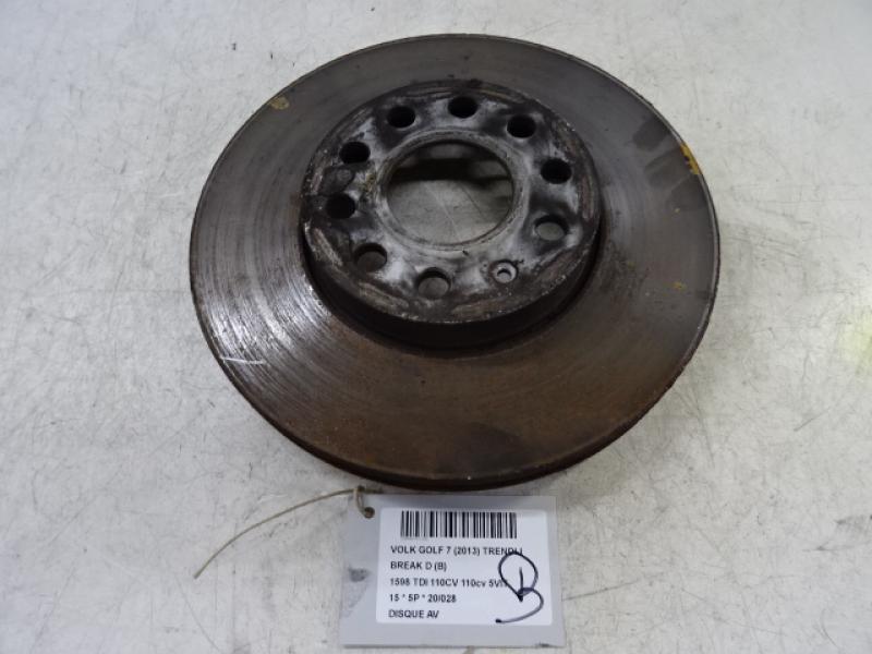 DISQUE AVANT Vw GOLF VII 11/12 - 17