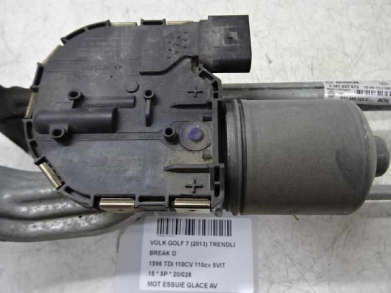 SCHEIBENWISCHERMOTOR VORNE Vw GOLF VII 11/12 - 17