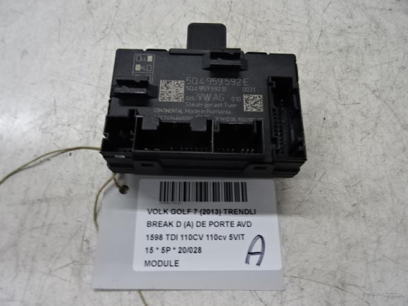 MODULE Vw GOLF VII 11/12 - 17