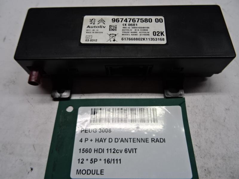 MODULE Peugeot 3008 (1) 6/09 - 16