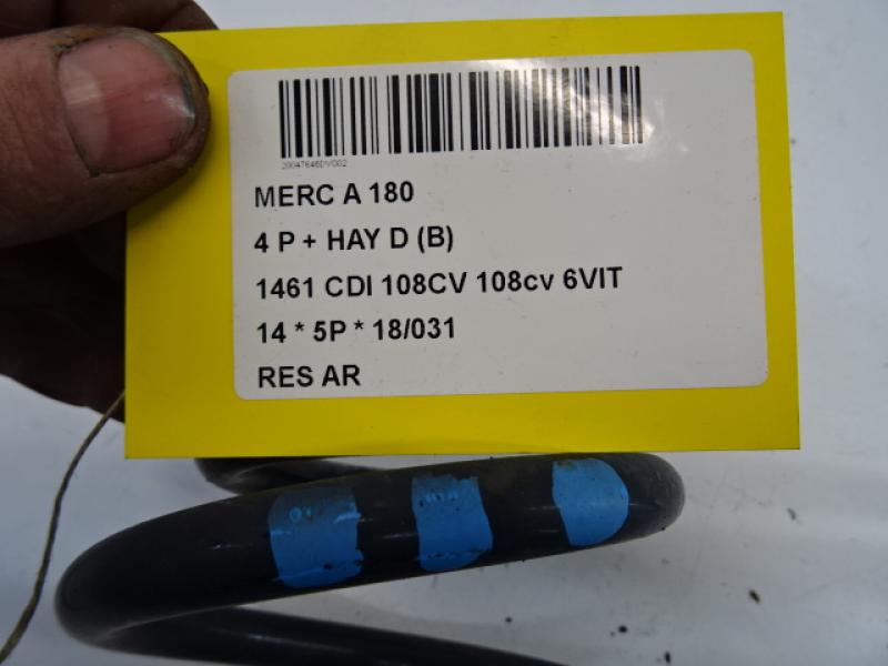 ACHTERVEER Mercedes-Benz A W176 2012 - 09/2015