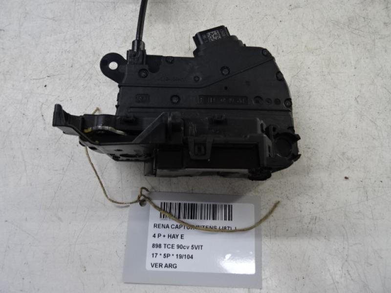 VERGRENDELING ACHTER LINKS Renault CAPTUR (1) 5/17 - 01/20 FaceLift