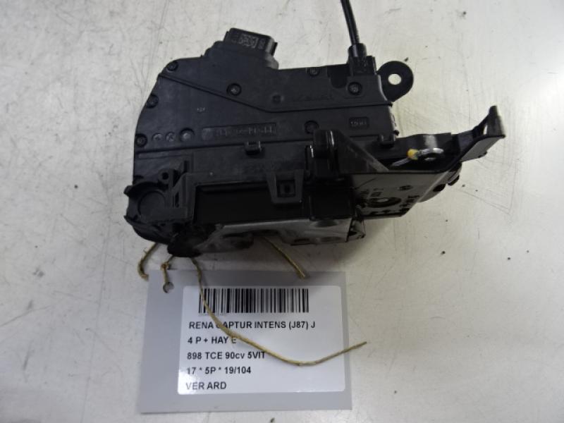 VERGRENDELING ACHTER RECHTS Renault CAPTUR (1) 5/17 - 01/20 FaceLift
