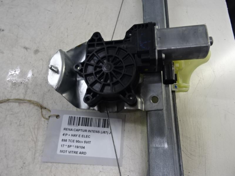 MOTOR RUITMECHANISME ACHTER RECHTS Renault CAPTUR (1) 5/17 - 01/20 FaceLift