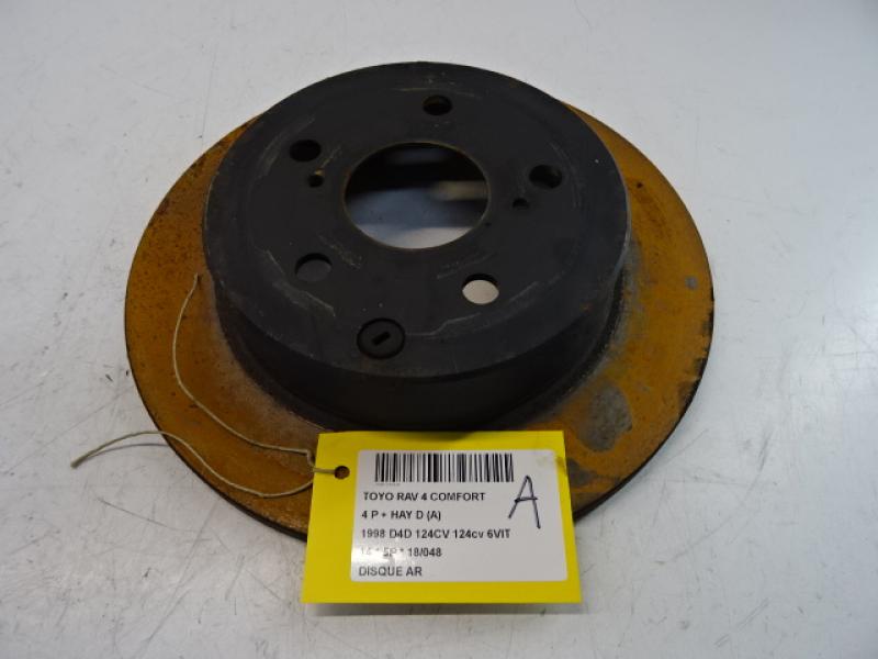 REMSCHIJF ACHTER Toyota RAV 4 01/13 - 15