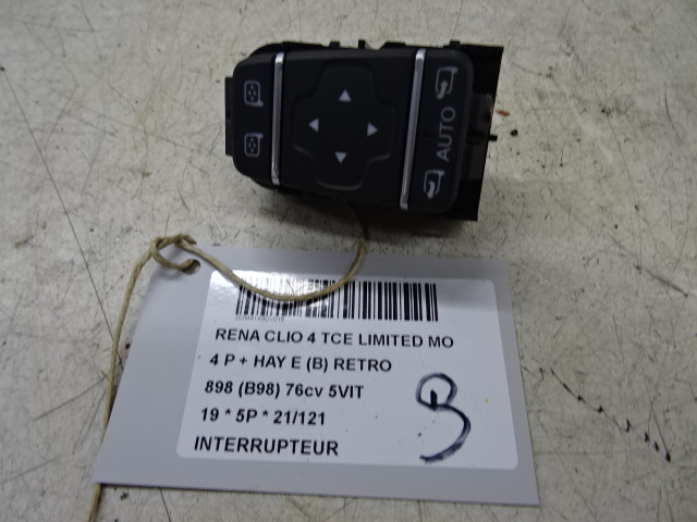 INTERRUPTEUR Renault CLIO IV 7/16 - 20 FaceLift