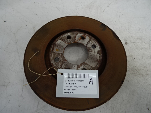 DISQUE AVANT Citroen XSARA PICASSO